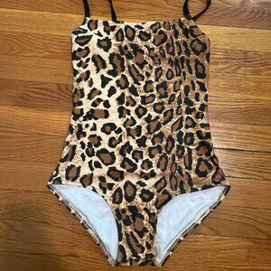 Chameleon Camisole Leopard Leotard